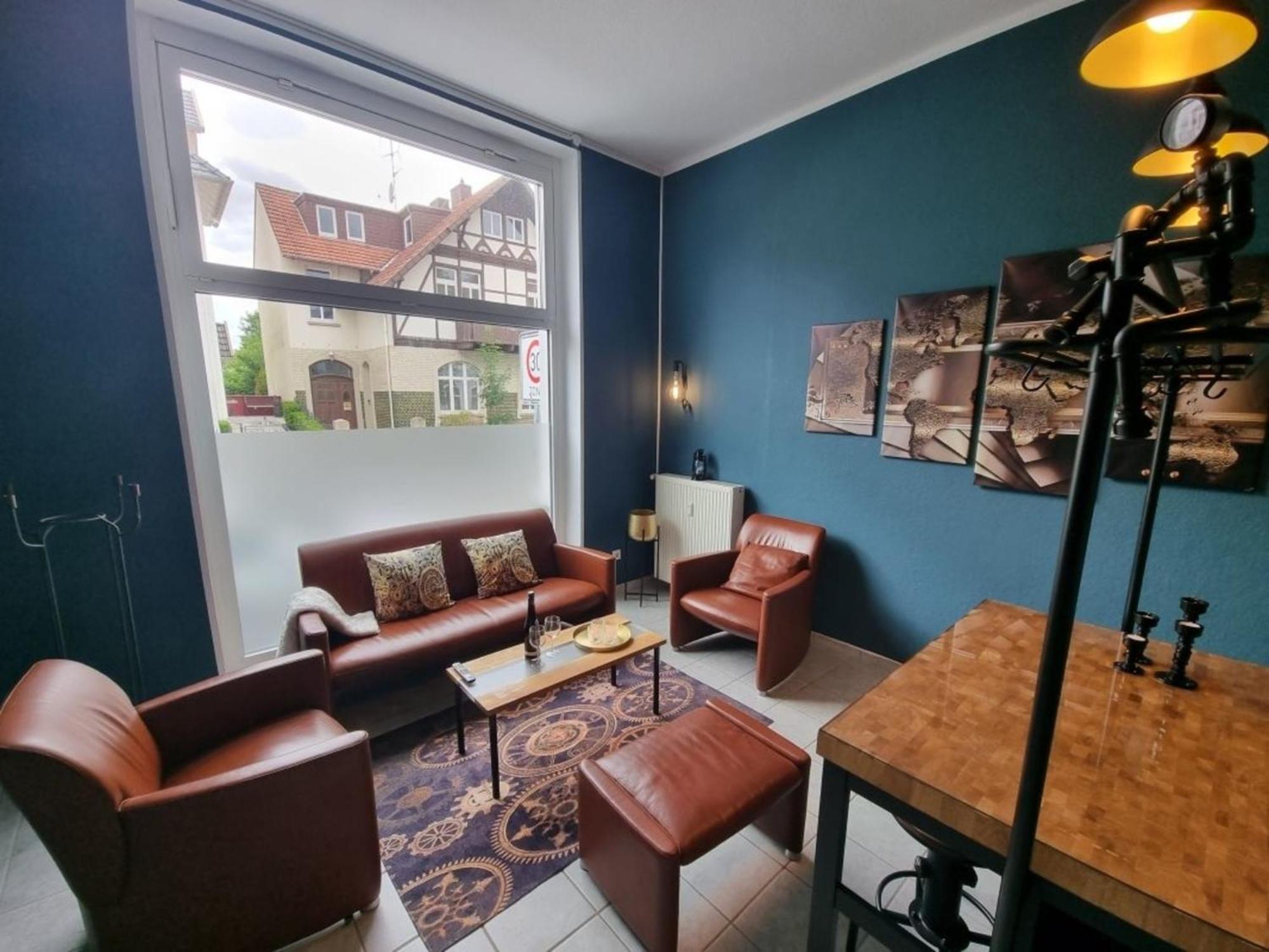 Retroversum Themen-Ferienwohnung Bad Oeynhausen Luaran gambar